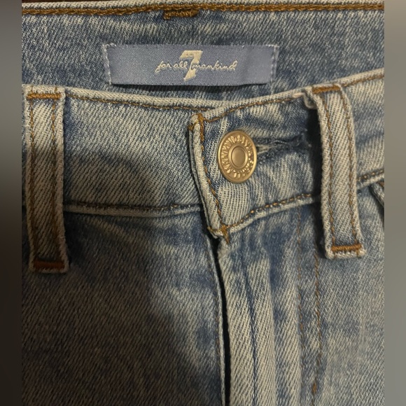 7 for All Mankind jeans size 26 modern A pocket with front flap pockets - Picture 7 of 9